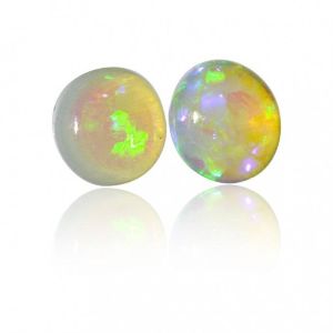 Crystal Opal Matching Pair by Anderson-Beattie.com
