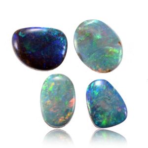 1.52ct Matching Set Solid Boulder Opal