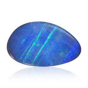 4.92ct Australian Solid Boulder Opal Pear 