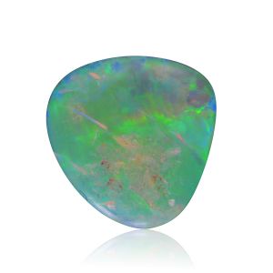 0.37ct Australian Solid Crystal Opal Triangle 