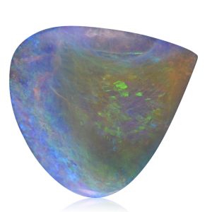 Personalized Opal Bracelet Iridescent Tides Semi-Transparent Boulder Opal 9.52 Carat Australian Opal Necklace boucles doreilles