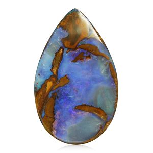 23.53ct Australian Solid Boulder Opal Pear