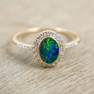 Opal Forest Ring by Anderson-Beattie.com