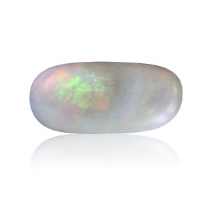 Opal Necklace Stone Yellow PEACH Multicolor Custom Made jewelry 4.07 Carat Natural Australian Ethical Mined Opal Ring
