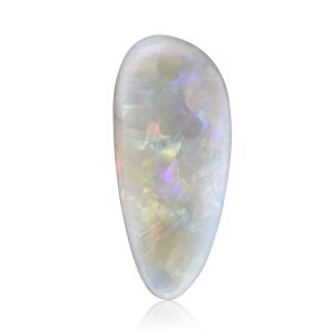 Australian Opal Ring Lilac Pink Iridescent DOUBLE SIDED Cabochon 3.12 carat Boho Engagement Ring White Opal Necklace Pendant