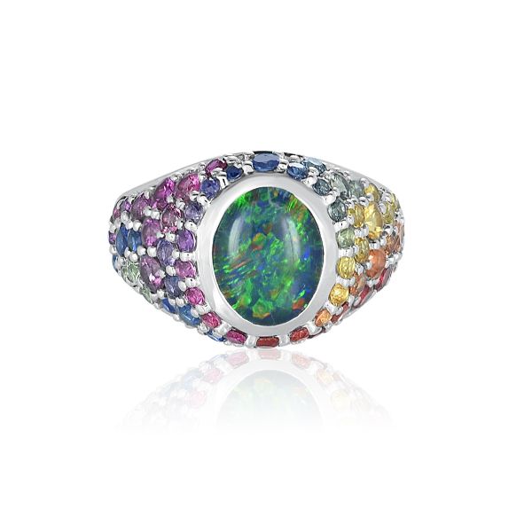 Fearne cotton engagement ring opal top